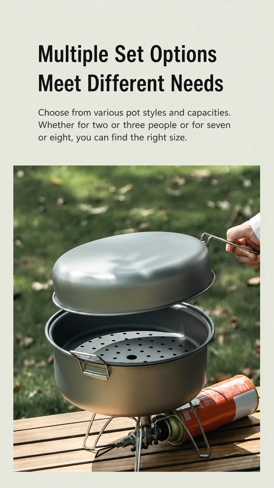 Titanium steamer and rice cookers with pure titanium steamer trays