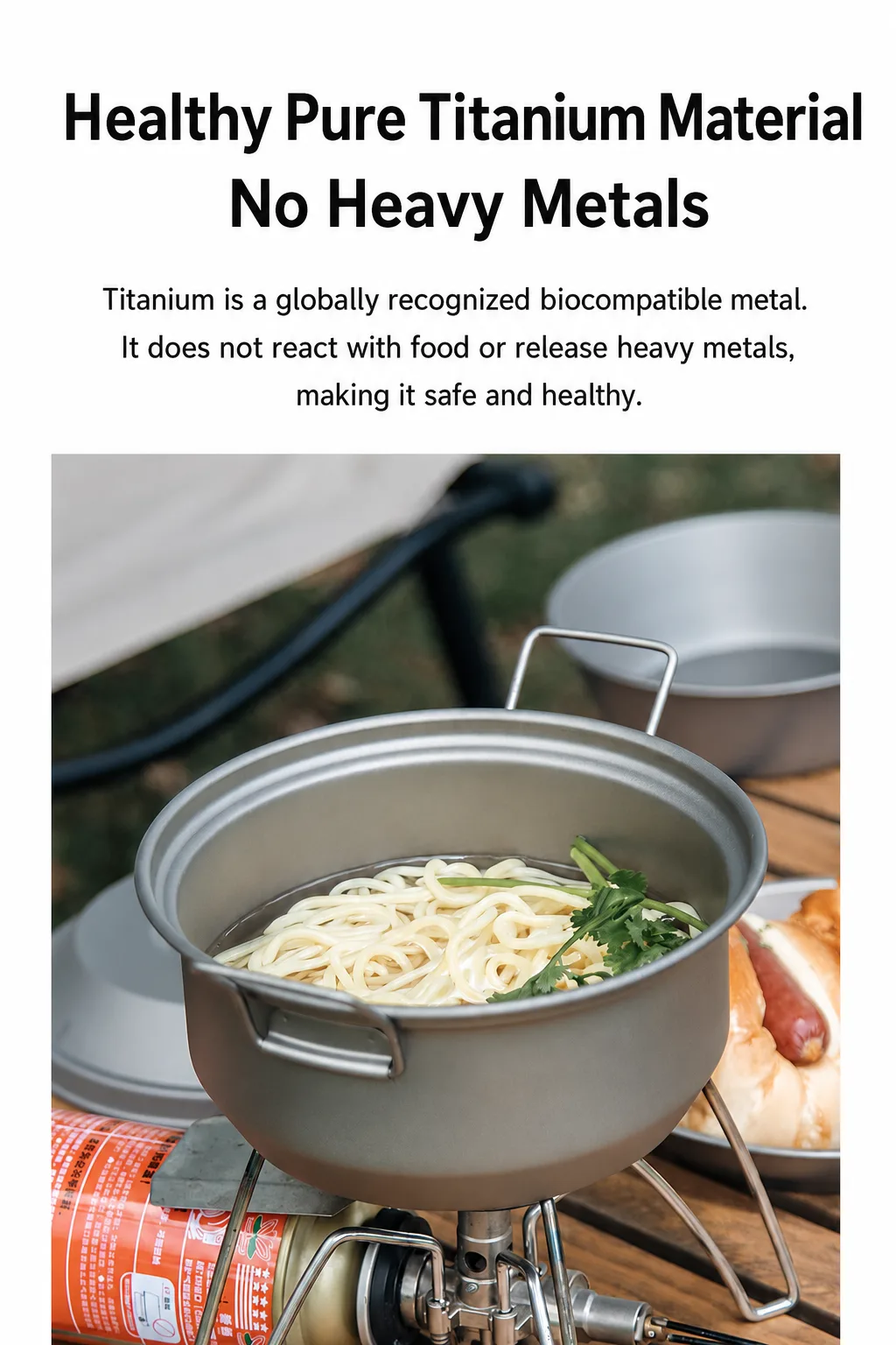 Solidus 1.0L to 5.5L Titanium Pot Line