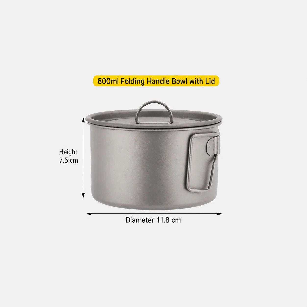 Custom pure titanium tableware set manufactured by Solidus for B2B wholesale orders