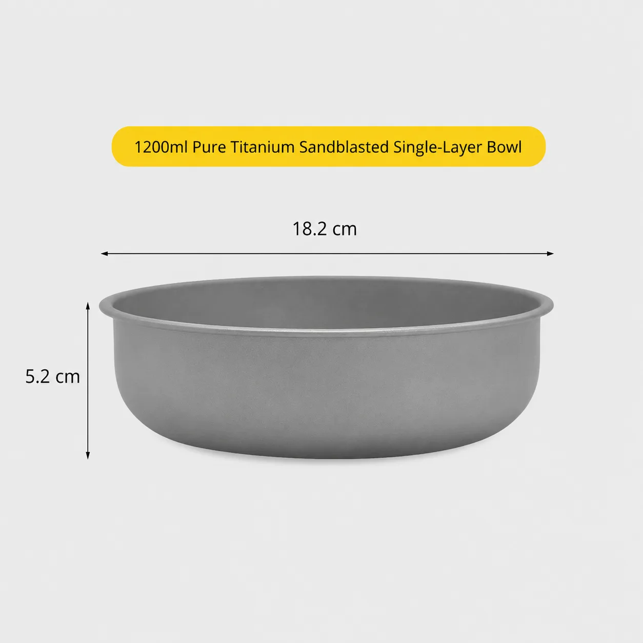 Solidus Pure Titanium Tableware Wholesale Sample Kit and Bulk Order Titanium Containers