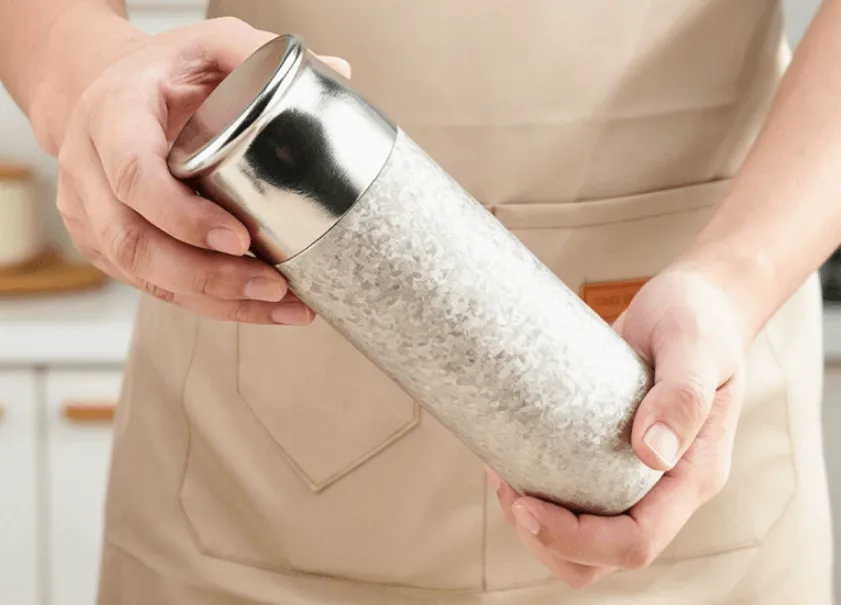 Pure Titanium Magnetic Insulated Cup 390ml Tea Infuser
