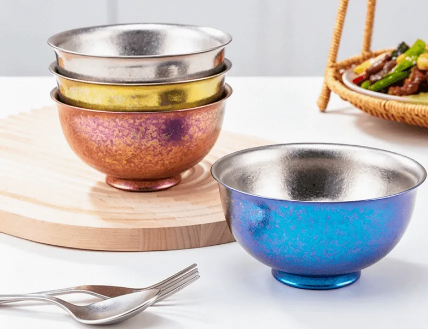 Titanium Tableware